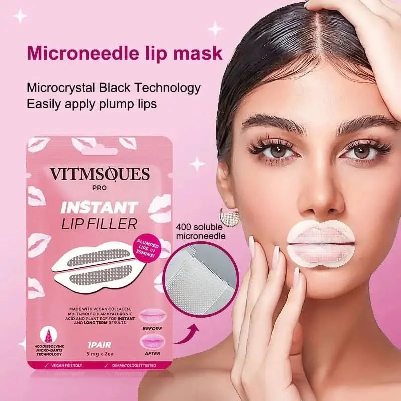 Nerivoe™ Hyaluronic Acid Microneedle Lip Patches - Nerivoe