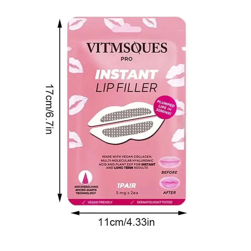 Nerivoe™ Hyaluronic Acid Microneedle Lip Patches - Nerivoe